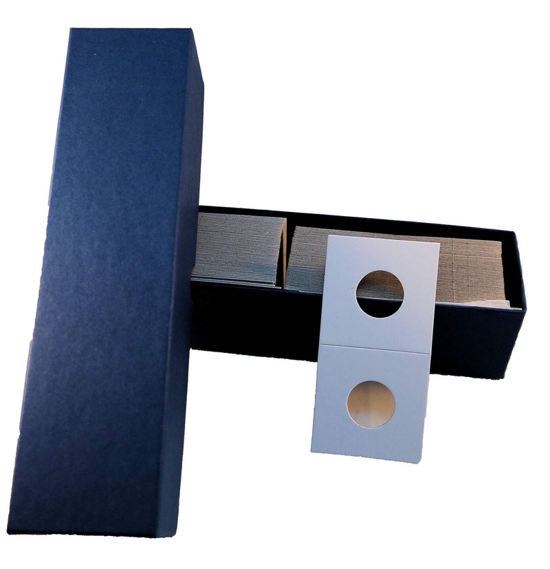 Single Row Storage Box & 100 2x2 Holders for NICKELS by Guardhouse